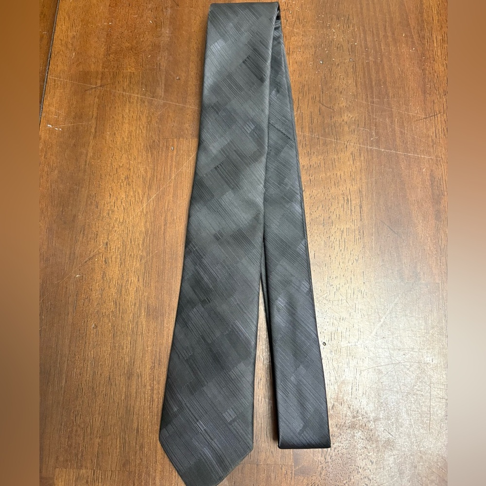 JF Ferrar Luxury Black Slim Tie